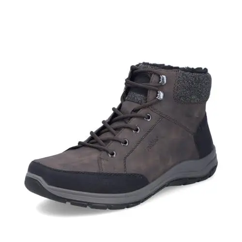 Produktbild: Rieker Herren Schnürstiefel 03640, Männer Stiefel, lose Einlage,uebergangsschuhe,schnürboots,Kurzstiefel,schnürung,braun Kombi (25),44 EU / 9.5 UK