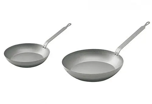 Produktbild: Riess, 0561-023, Eisenpfanne 30, EISENPFANNEN, Durchmessser 30 cm, Höhe 5,7 cm (mit Stiel 15,3 cm), Eisen, metallic, Bratpfanne