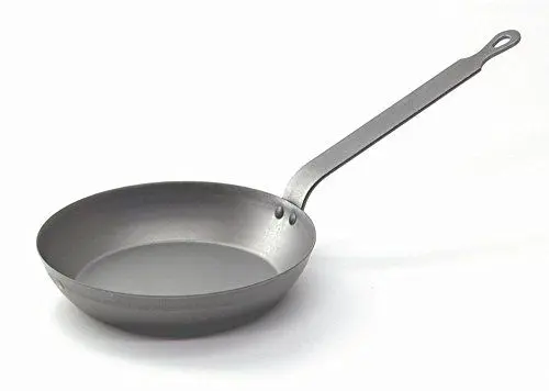 Produktbild: Riess, 0563-023, Eisenpfanne 20, EISENPFANNEN, Durchmessser 20 cm, Höhe 3,7 cm (mit Stiel 13.6 cm), Eisen, metallic, Bratpfanne
