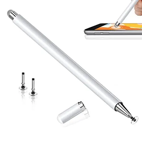 Produktbild: riggoo Eingabestift für iPad Touchscreen, universal Stylus Stift kompatibel mit Allen Android Smartphone Tablets iPhone iPad Samsung Huawei Oberfläche (Magnetische Kappe)