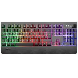 Produktbild: Rii Gaming Tastatur Kabellos, Tastatur Gaming Keyboard mit RGB, Kabellose Tastatur Gaming mit QWERTZ, Wireless Keyboard Gaming ist 2.4GHz Verbindung, Funktastatur mit 1800mA Aufladbarer Akku
