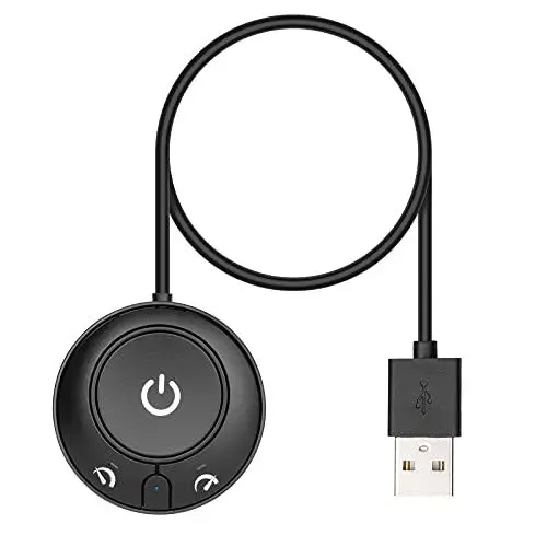 Produktbild: Rii Mouse Jiggler Nicht Nachweisbar, USB Maus Jiggler mit EIN/AUS-Schalter, Treiberfreie Computer Mausbeweger, Auswahl mit Zwei Geschwindigkeiten - Schwarz