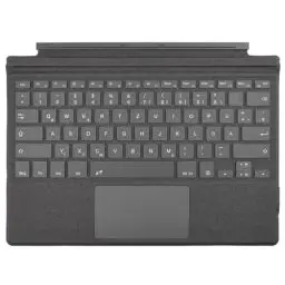 Produktbild: Rii Surface Tastatur für Surface Pro 7 Plus/Pro 7 / Pro 6 / Pro 5 / Pro 4 / Pro 3, Bluetooth 5.2 Tastatur mit Touchpad und 7-Farbiger Hintergrundbeleuchtung - Grau （QWERTZ, Deutsches Layout）