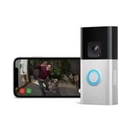 Produktbild: Ring Akku-Videotürklingel Pro (Battery Video Doorbell Pro) | Kabellose Videotürklingel und Sicherheitskamera, Kopf-bis-Fuß-Aufnahme, 3D-Bewegungserfassung, Nachtsicht in Farbe, WLAN
