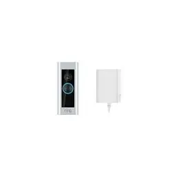 Produktbild: Ring Videotürklingel Pro Kabel (Video Doorbell Pro) + Netzteil | Türklingel mit Kamera, HD-Video, Bewegungserfassung, Gegensprechfunktion, WLAN | Funktioniert mit Alexa