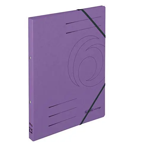 Produktbild: Ringbuch Memphis, 4 Ring-Reiámechanik Lila.