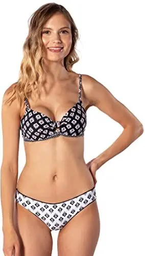 Produktbild: Rip Curl Damen Bikini ODESHA GEO U/Wire B Cup, Größe:XS, Farben:Black