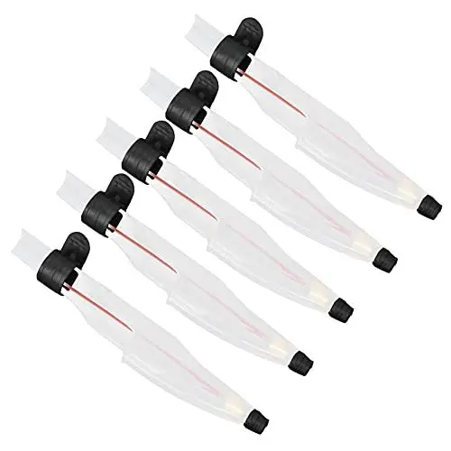 Produktbild: RiToEasysports Angelrutenspitzenschutz, Angelrutenspitzenkappe PVC Teleskop für Stangenköpfe für Felsstangen für Seestangen(2#) Angelruten Schutzkappe