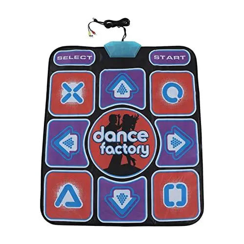 Produktbild: RiToEasysports Elektronisches Tanzmattenspiel für und Jugendliche, Leuchtende Farben, Musikspielzeug für, Tanzmatte für