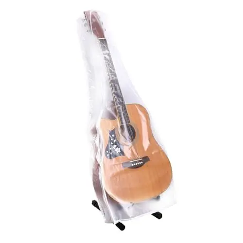 Produktbild: Gitarren-Staubschutz, Wasserdicht, Vollständig Umwickelt, Gitarren-Staubschutz, Schutzhülle für Akustik-, Elektro- und die Meisten Bassgitarren