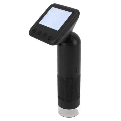 Produktbild: RiToEasysports Handdigitalmikroskop 400-800x, 2-Zoll-Bildschirm, USB-Kamera, USB-Mikroskope für, Wissenschaftliche Spielzeugmikroskope, RiToEasysportst4r1o3n28p
