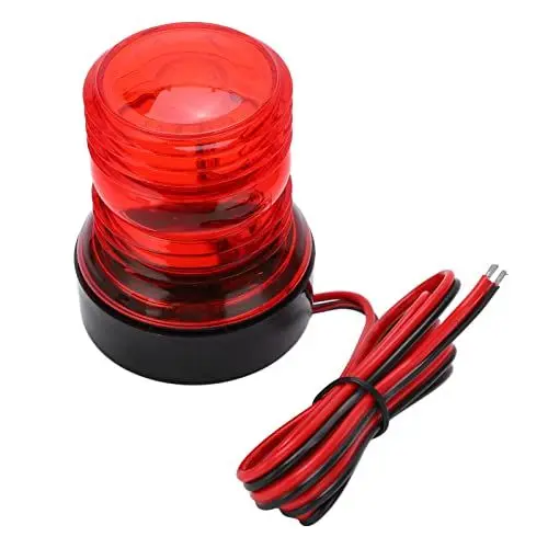 Produktbild: RiToEasysports LED Navigationslicht, Boot Rotlicht 360° Rundum Ankerlicht Marine Hecklicht Zum Segeln DC 12V-24V