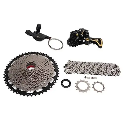 Produktbild: Mountainbike-Gruppe, 12-Fach Schalthebel Schaltwerk Fahrradkassette Schwungrad 11T-50T Kassetten- und Kettensatz Fahrräder Und Ersatzteile