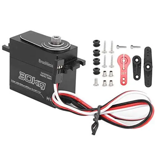 Produktbild: RiToEasysports RC Servo, Digital Servo High Torque Wasserdicht 30KG für bürstenlosen RC-Modellbootauto, geräuschloser Motor Modellauto-Zubehör Modellspielzeug
