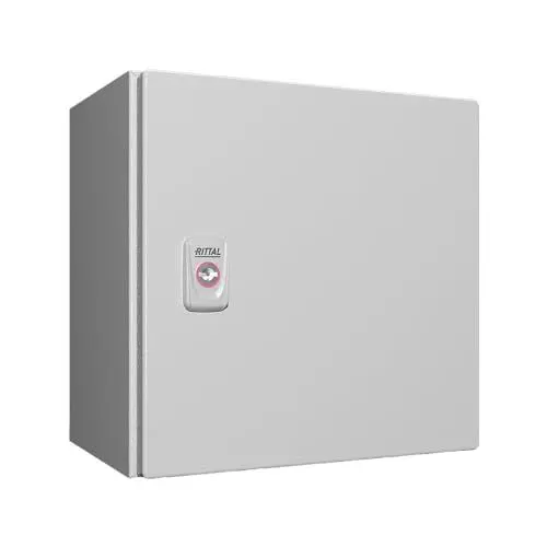 Produktbild: Rittal AX Stahlblech Gehäuse Ax-Kompaktgehäuse RAL7035 Außenmaß 300 x 300 x 210mm IP66