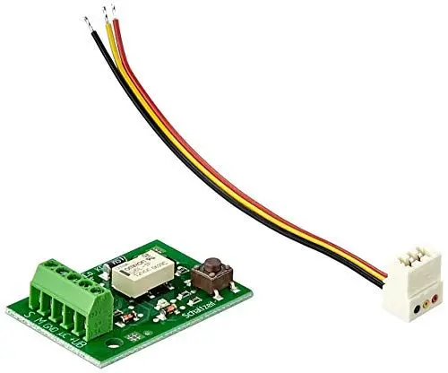 Produktbild: Schneider Electric Ritto Rufanschaltrelais, einstellbare Schaltzeit, Steuerung für externe Signalgeber, für Freisprechstellen und Wohntelefone, 1 Schließerkontakt, Artikelnummer 1764600