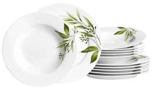 Produktbild: Ritzenhoff & Breker Tafelservice Evora, 12-teilig, Porzellan, Weiß