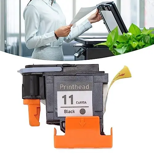 Produktbild: Riuulity Druckkopf-Zubehördrucker, Kopfersatz für HP Designjet 100 110 111 500 510 800 813 850, Leicht, Rostbeständig, Farbecht und Langlebig