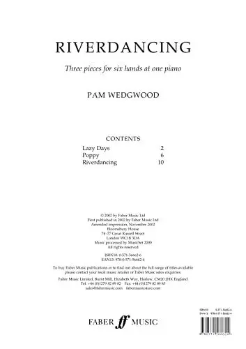 Produktbild: RIVERDANCING PIANO SIX HANDS (Faber Edition)