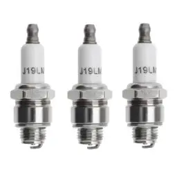 Produktbild: Rj19Lm Zündkerze 3 Stück 4-Takt Rasenmäher Zündkerzen Freischneider Zündkerzen für Champion Rj19Lm BR2LM Motorgeräte 3121-C5-0041