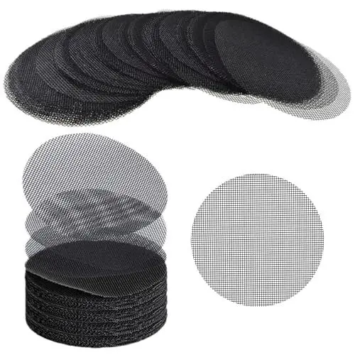 Produktbild: Rjayaa Drainagegitter für Pflanzkübel 100 STK Blumentopf Mesh Pad Rund Drainagegitter Bonsai Netz Gitter Drainage Pflanzen Mesh 10 cm