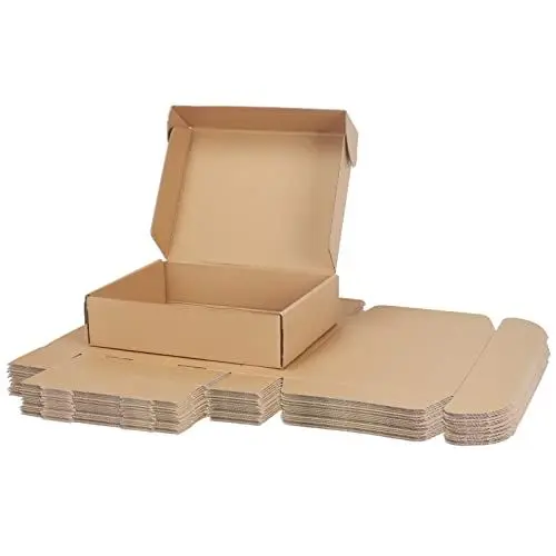 Produktbild: RLAVBL 20 Stück Braune Versandkartons mit den Maßen 30,5 x 22,9 x 7,7 cm für den Versand von Gegenständen, Spielzeug und Geschenken