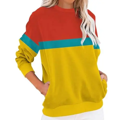 Produktbild: RMBLYfeiye Sale Angebote Pullover Für Damen Hoody Damen Mit Kapuze Damen Hoodie Mit Kapuze Pullover Rosa Damen Herbst Oberteile Damen Günstig Schwarzer Hoodie Damen (Vermilion XXL)
