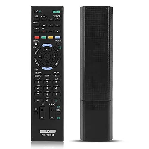 Produktbild: RM-ED052 Original, Universal-Fernbedienung, Fernbedienung Fernseher, Led Smart TV-Fernbedienung, Ersatzfernbedienung Ersatz für TV RM-ED052/ RM-ED050/ RM-ED047/ RM-ED053/ RM-ED060