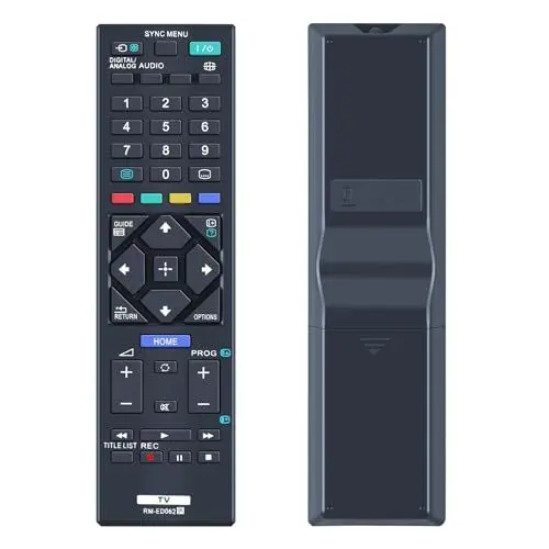 Produktbild: TCNOUMT RM-ED062 Fernbedienung Passend für Sony Bravia LED LCD Smart TV KDL-32R424A KDL-32R430B KDL-32R435B KDL-40R353C KDL-40R483B KDL-46R470A KDL-48R555C KD-49XE7077