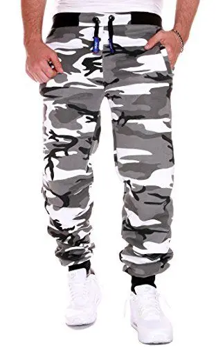 Produktbild: RMK Herren Hose Jogginghose Trainingshose Fitnesshose Camouflage Hell 5XL H.02H.02