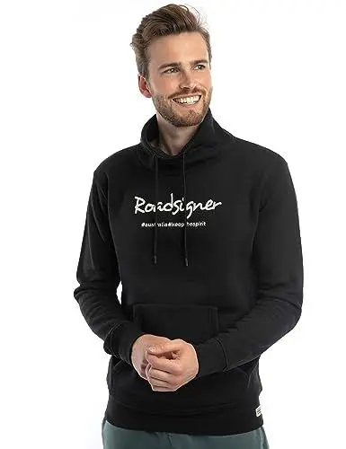Produktbild: ROADSIGN australia Herren Tube mit Schlauchkragen, Kordelzug & Logoprint Roadsign Schwarz | 2XL