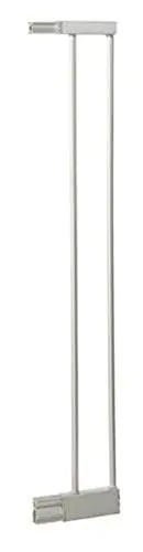 Produktbild: roba Anbauteil aus Metall passend zu Türschutzgitter 1547 sowie Treppenschutzgitter 1548, Breite 9 cm, silber