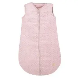 Produktbild: roba Babyschlafsack Lil Planet für Neugeborene - 90 cm - Ganzjahres Schlafsack aus Bio Baumwolle - Musselin GOTS - Rosa / Mauve