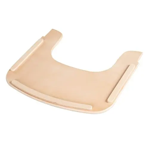 Produktbild: roba Essbrett aus Holz - Erweiterung & Zubehör für Hochstuhl Sit Up Flex - Kompatibel mit Gurtsystem und Hochstuhlauflagen - ab 6 Monaten