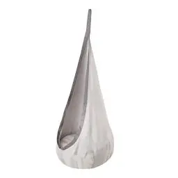Produktbild: roba Hängehöhle für Kinder - Hängesessel / Hängesack für Kinderzimmer - Indoor und Outdoor nutzbar - bis 50 kg belastbar - Grau