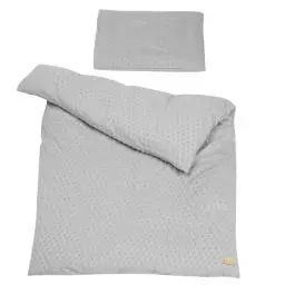 Produktbild: roba Kinderbettwäsche Lil Planet 100 x 135 cm - 2-teiliges Bettwäsche Set - Bio Baumwolle - GOTS und Oeko-Tex 100 zertifiziert - Grau