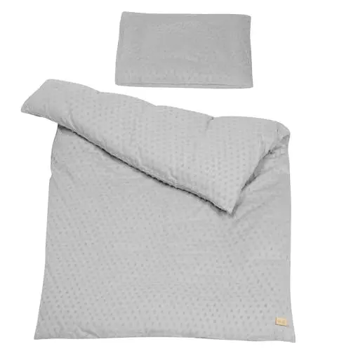 Produktbild: roba Kinderbettwäsche Lil Planet 100 x 135 cm - 2-teiliges Bettwäsche Set - Bio Baumwolle - GOTS und Oeko-Tex 100 zertifiziert - Grau