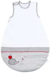 Produktbild: roba Schlafsack Adam und Eule - Babyschlafsack ganzjahres / ganzjährig für Neugeborene - Aus atmungsaktiver Baumwolle - Mehrfarbig, 70 cm