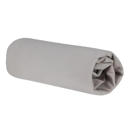 Produktbild: roba Spannbettlaken Lil Planet 40 x 90 – 45 x 90 - Baby Bettlaken für Stubenwagen und Wiegen - Bio Baumwolle - GOTS und Oeko-Tex Standard 100 - Grau