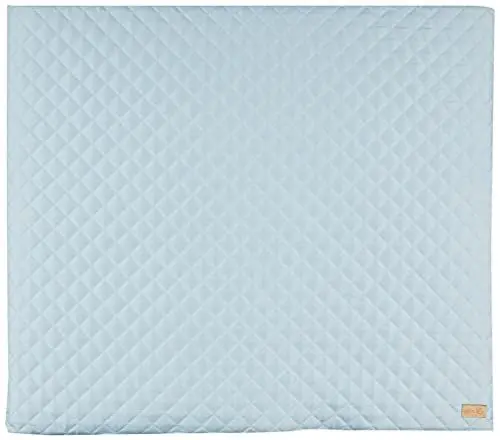 Produktbild: roba Wickelauflage soft roba Style - 85 x 75 cm - Wickeltischauflage abwaschbar - Baby Wickelunterlage gesteppt - Hellblau