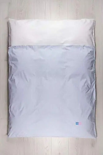 Produktbild: Robert Osswald 1.1.1.3.3.2.1-K01-07 Plumeaubezug Petita Schweiz einzeln für Bettwäsche - 160cm x 210cm, grau