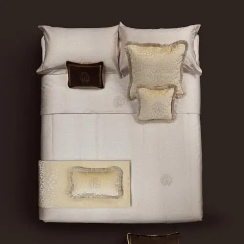 Produktbild: Roberto Cavalli Mako-Satin Bettwäsche Pantera beige 1 Bettbezug 135 x 200 cm + 1 Kissenbezug 80 x 80 cm