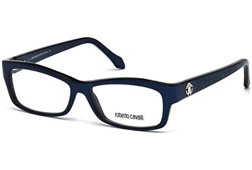 Produktbild: Roberto Cavalli RC0845 092 -53 -14 -135 Roberto Cavalli Brillengestelle RC0845 092 -53 -14 -135 Rechteckig Brillengestelle 53, Blau