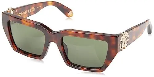 Produktbild: Roberto Cavalli Unisex SRC016M Sunglasses, Black (Shiny Black), 55