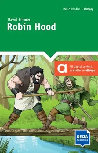Produktbild: Robin Hood: Reader with audios (DELTA Reader: History)