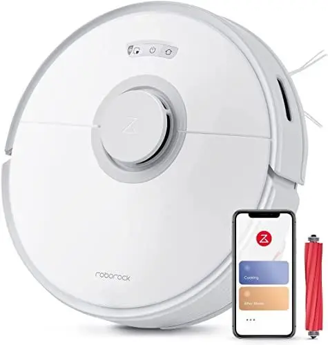 Produktbild: roborock Q7 Max Staubsauger, Roboter, 4200 Pa, 180 Minuten Akkulaufzeit, Roboter, selbstheilend, mit Lidar-Navigation, Kartografie, WiFi/APP/Alexa, Upgrade des S5 Max (weiß)