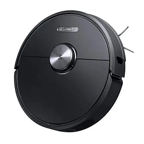 Produktbild: Roborock S6 Saug- und Wischroboter (Saugleistung 2000Pa, 180min Akkulaufzeit, 480ml Staubbehälter, 140ml Wassertank, 67db Lautstärke, Adaptiver Routenalgorithmus, App- und Sprachsteuerung) Schwarz