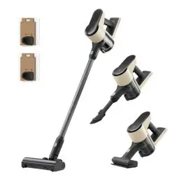 Produktbild: roborock H5 Akku Staubsauger - 158AW Saugleistung, 120.000 RPM, Leichtes Design (1,55 kg), 60 Min Akkulaufzeit, 3-in-1 Bürstenköpfe Staubsauger Kabellos, Geeignet für Böden, Teppiche, Tierhaare