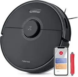 Produktbild: roborock Q7 Max Staubsauger, Roboter, 4200 Pa, 180 Minuten Akkulaufzeit, Roboter, selbstheilend, mit Lidar-Navigation, Kartografie, WiFi/APP/Alexa, Upgrade des S5 Max (schwarz)