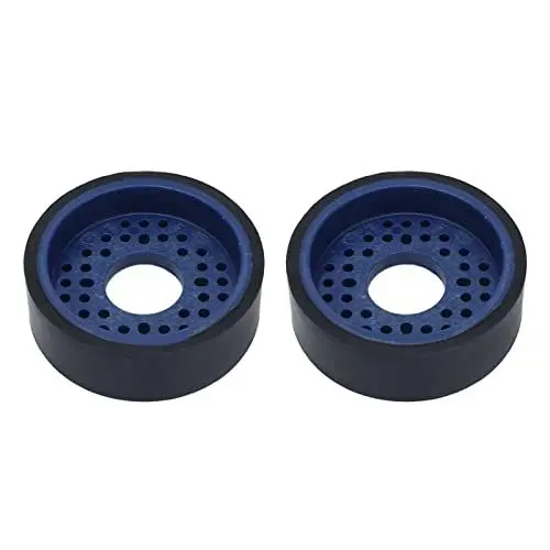Produktbild: Roboterrad, einfache Installation 2 Stück hochfester Gummi Nylon 32 mm Reifenbreite Spielzeugreifen zum Austausch(5601-0032-0096)